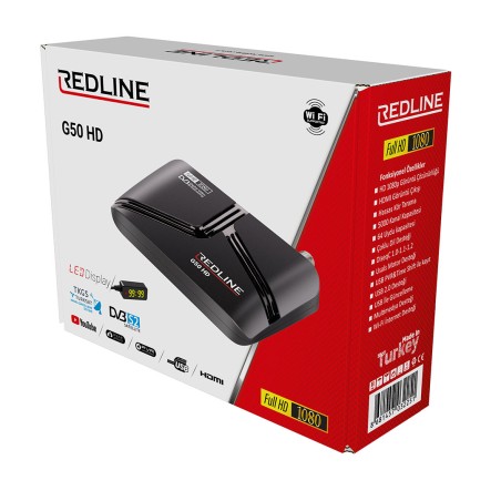 Redline G50 HD TKGS'li Full HD Uydu Alıcısı