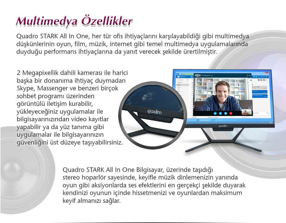 QUADRO STARK H224 26850 All In One PC