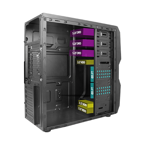 VENTO TA-K61 Mid Tower Peak 500W Kurumsal Kasa