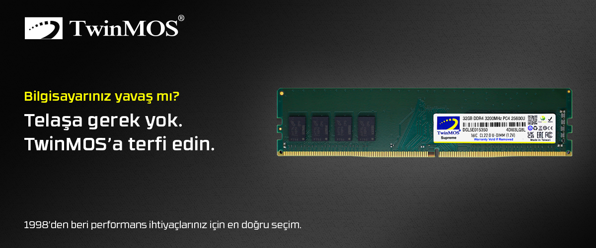 TwinMOS MDD432GB3200DWO, 32GB, DDR4, 3200MHz, 1.2V Desktop Ram