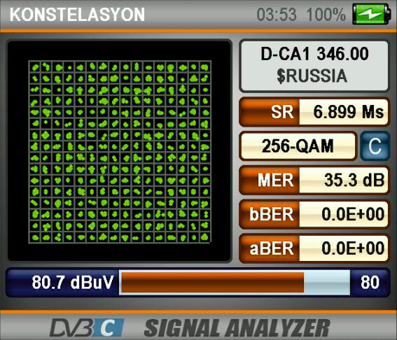 ALPSAT SİNYAL ANALİZÖRÜ
