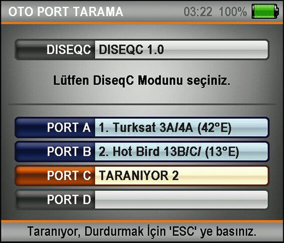 ALPSAT SİNYAL ANALİZÖRÜ