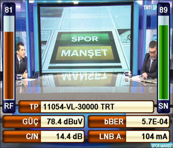 ALPSAT SİNYAL ANALİZÖRÜ